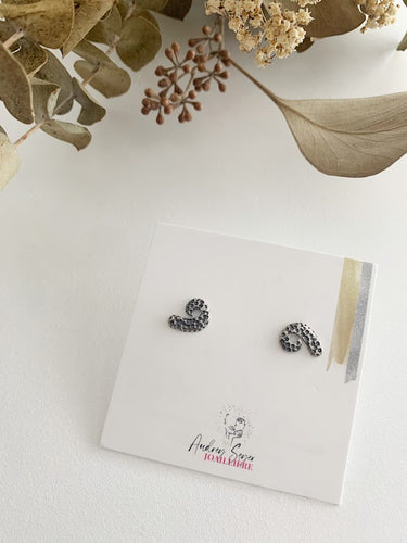 Boucles d'oreilles minimalistes en argent